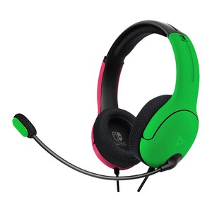 PDP LVL40 Nintendo Switch Wired Headset Pink/Green