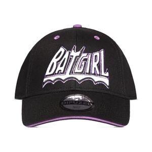 Difuzed Warner Bat Girl Logo Women's Adjustable Cap Black