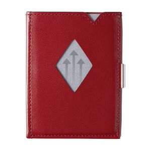 Exentri RFID Leather Wallet Red