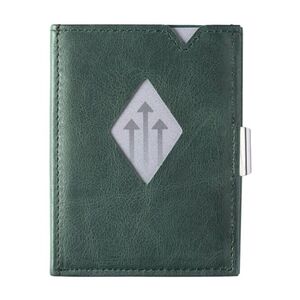 Exentri RFID Leather Wallet Emerald Green