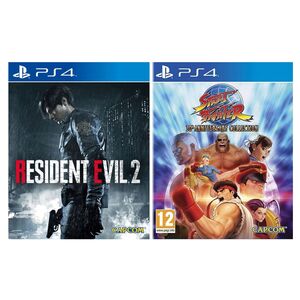 Resident Evil 2 + Street Fighter 30th Anniversary Collection (Bundle) - PS4