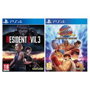 Resident Evil 3 + Street Fighter 30th Anniversary Collection (Bundle) - PS4