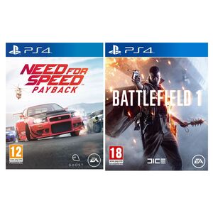 Need For Speed Payback + Battlefield 1 (Bundle) - PS4