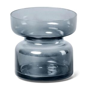 Aery Living Copenhagen Tea Light Holder Sapphire Glass