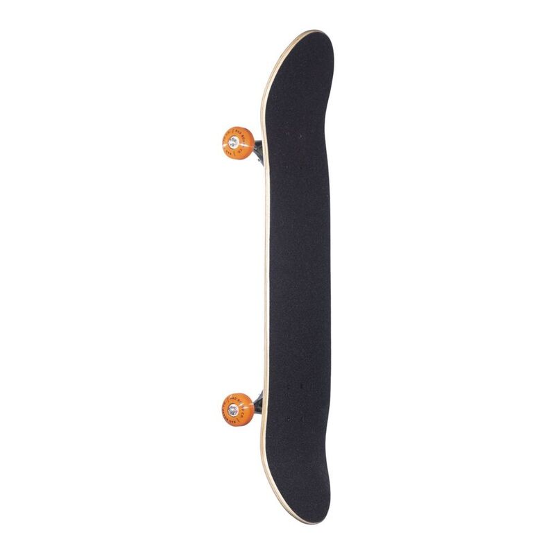 Rad Progressive Skateboard Graphic Wallpaper Orange- (7.75-Inch)