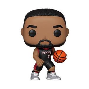 Funko Pop Basketball NBA Blazers Damian Lillard 2021 City Edition Uniform Vinyl Figure