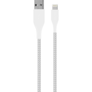 Puro Fabric Cable with Kevlar USB-A to lightning 2.0 12W 1.2m White