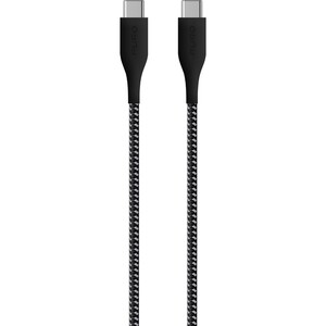 Puro Fabric Cable with Kevlar USB-C to USB-C 2.0 30W 1.2m Black