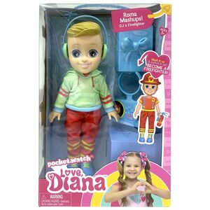 Headstart Love Diana Roma Mashups Dj X Firefighter Doll Set