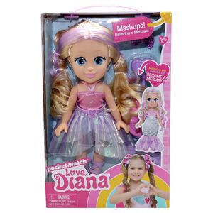 Headstart Love Diana Mashups Ballerina X Mermaid Doll Set