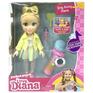 Headstart Love Diana Sing Along Diana Candy Town Outfit And Song Doll Set
