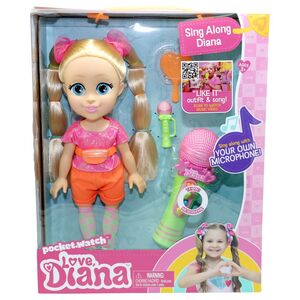 Headstart Love Diana Sing Along Diana Like It Outfit And Song Doll Set