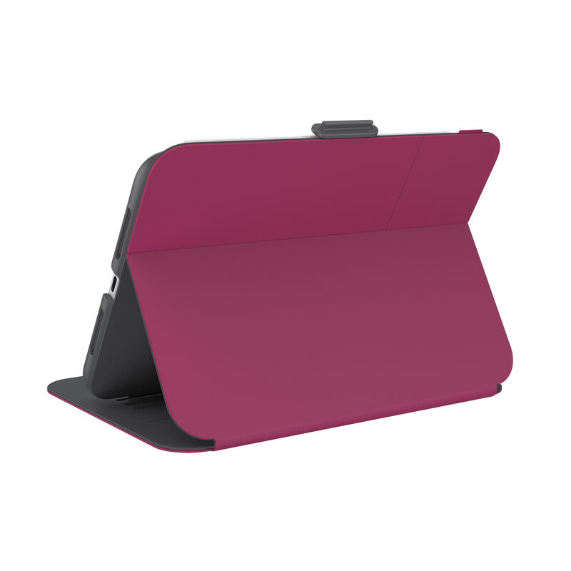 Speck Balance Folio Case With Microban for iPad mini 2021 Very Berry Red/Slate Grey