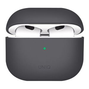 Uniq Lino Hybrid Liquid Silicon Case for Apple AirPods 2021 Ash Grey