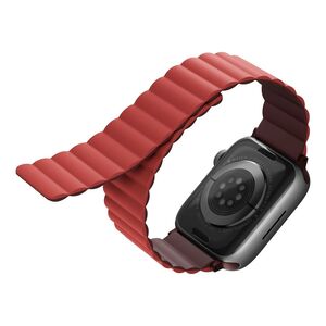 Uniq Revix Reversible Magnetic Apple Watch Strap 41/40/38mm Burgundy