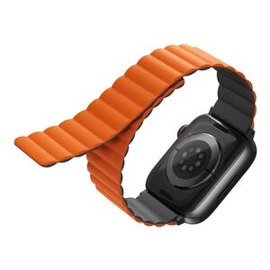 Uniq Revix Reversible Magnetic Apple Watch Strap 45/44/42mm Charcoal