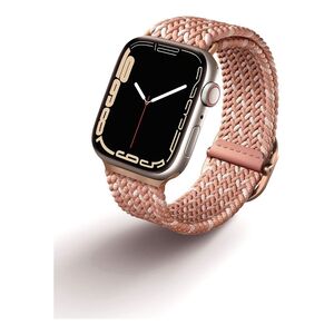Uniq Aspen Designer Edition Braided Apple Watch Strap 41/40/38mm Citrus Pink