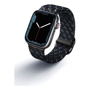Uniq Aspen Designer Edition Braided Apple Watch Strap 45/44/42mm Obsidian Blue