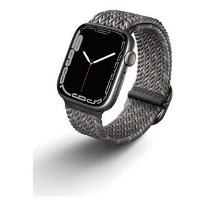 Uniq Aspen Designer Edition Braided Apple Watch Strap 45/44/42mm Pebble Grey
