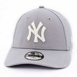New Era MLB League Basic NY Yankee Junior Cap Gray/Optic White