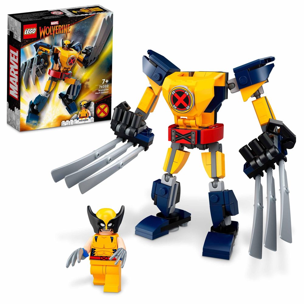 LEGO Super Heroes Wolverine Mech Armour 76202