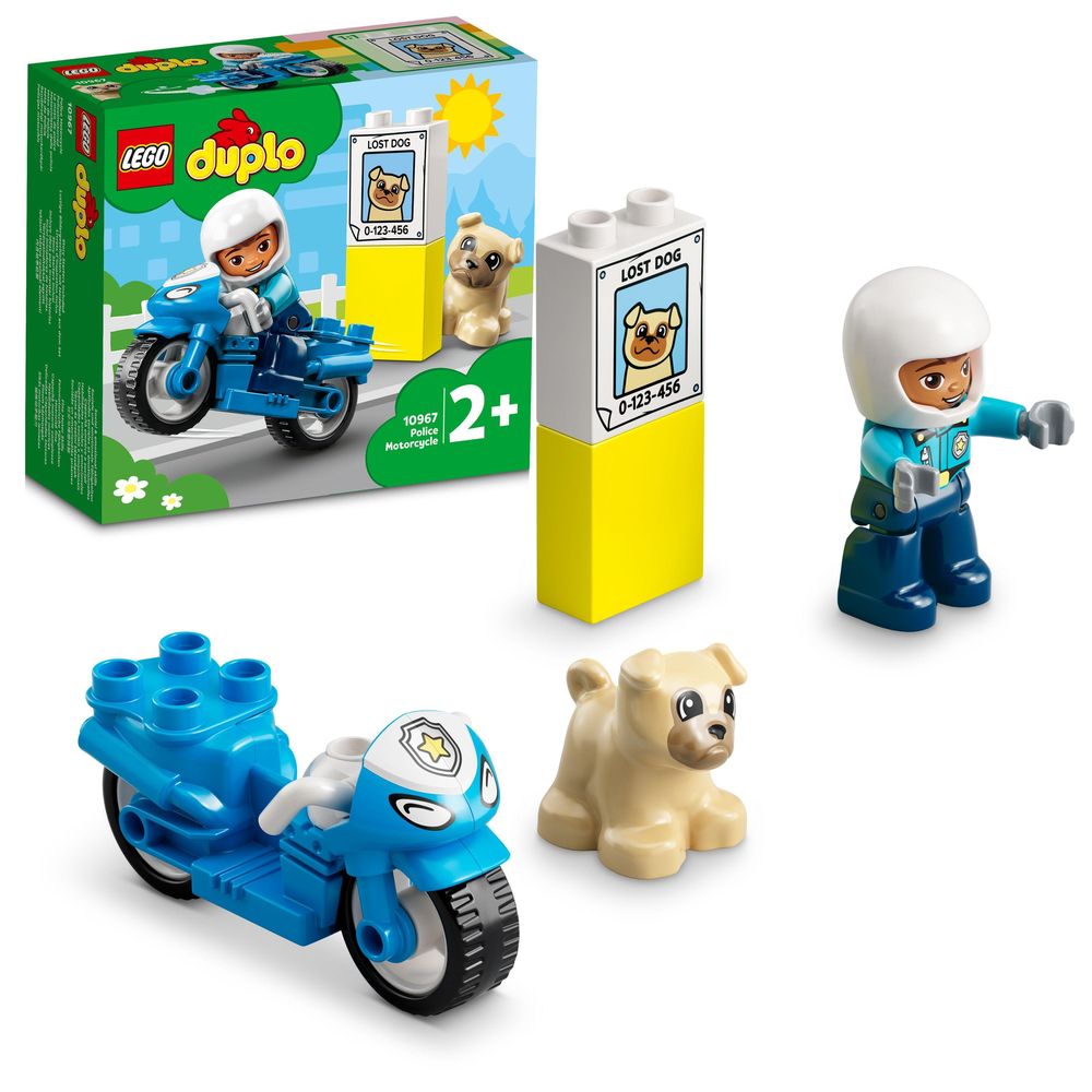LEGO DUPLO Town Police Motorcycle 10967