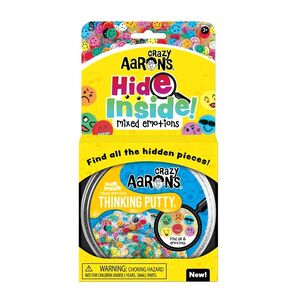 Crazy Aaron's Thinking Putty Mixed Emotions Hide Inside Tin 4-Inch