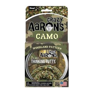 Crazy Aaron's Thinking Putty Woodland Camo Trendsetters Tin 4-Inch