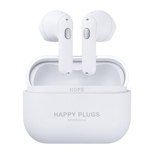 Happy Plugs Hope True Wireless Earbuds White