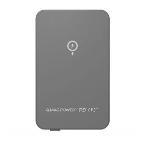 Momax Q.Mag Power 6 5000mAh Space Grey Magnetic Wireless Battery Pack