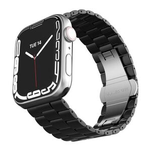 Levelo Enigma Ceramic Watch Strap for Apple Watch 38/40/41mm - Black