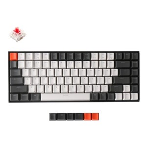 Keychron K2 84 Key Hot Swappable Gateron Mechanical Keyboard With RGB - Red Switch