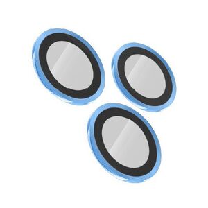 Levelo Lucent Trio Lens Protector Sierra Blue for iPhone 13 Pro Max/Pro (Pack Of 3)