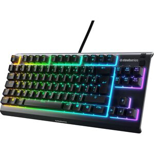 SteelSeries APEX 3 TKL Water-Resistant Gaming Keyboard (US English)