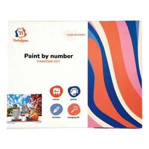Brushme Coffee With Croissant Hobby Painting Set