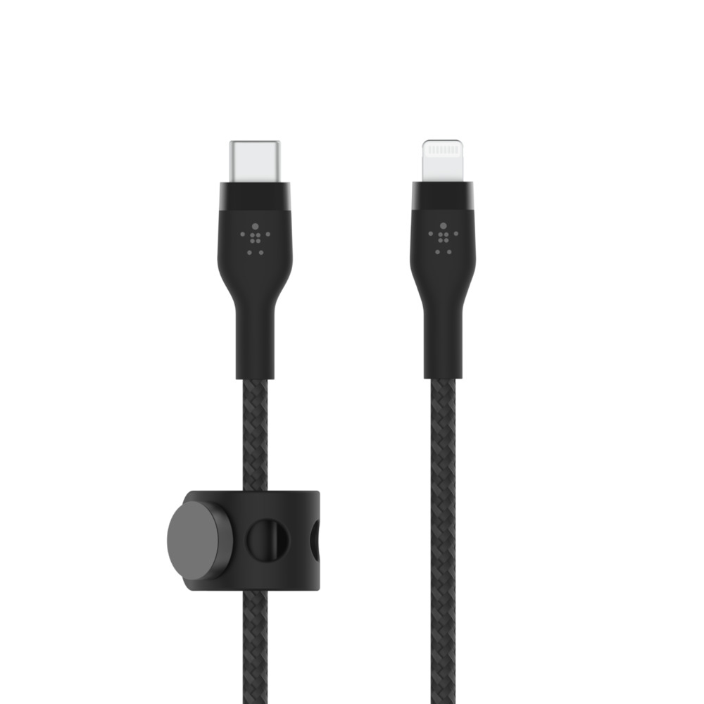 Belkin Boost Charge Pro Flex USB Type-C To Lightning Cable 1M Black