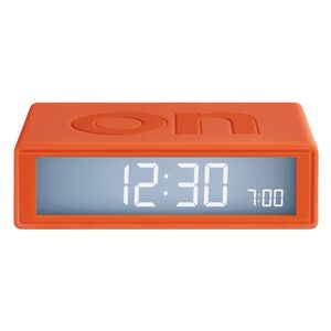 Lexon Flip+ LCD Alarm Clock - Orange