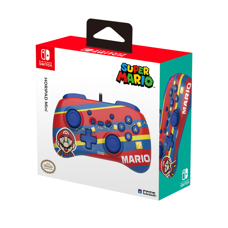 Hori HoriPad Mini New Super Mario for Nintendo Switch