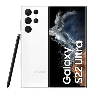 Samsung Galaxy S22 Ultra 5G Smartphone 256GB/12GB/Dual SIM + eSIM - Phantom White