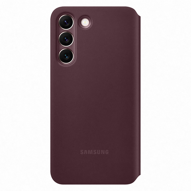 Samsung Clear View Cover Purple for Galaxy S22