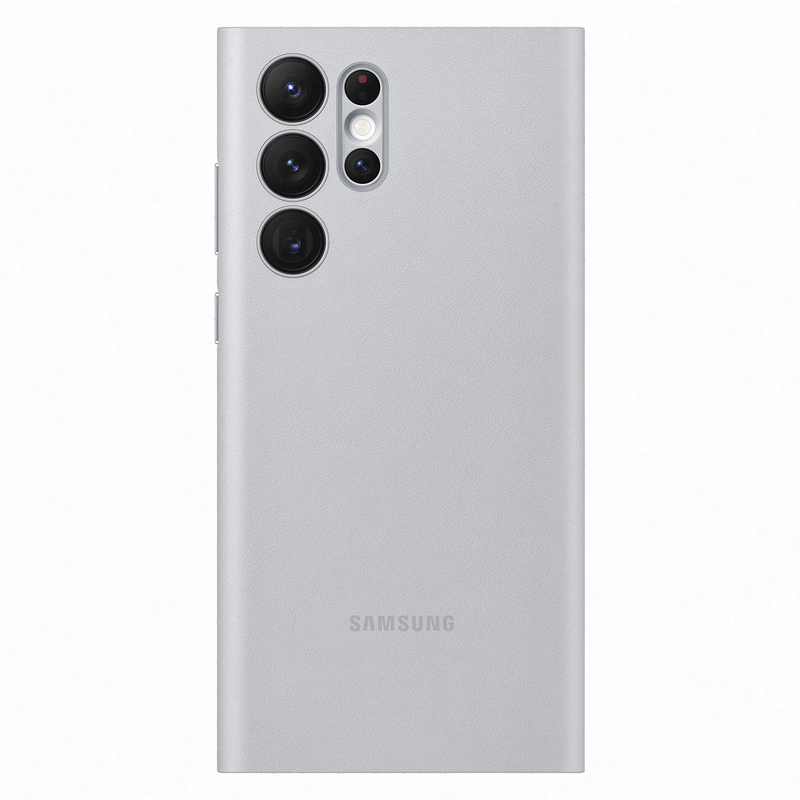 Samsung LED View Cover Grey for Galaxy S22 Ultra