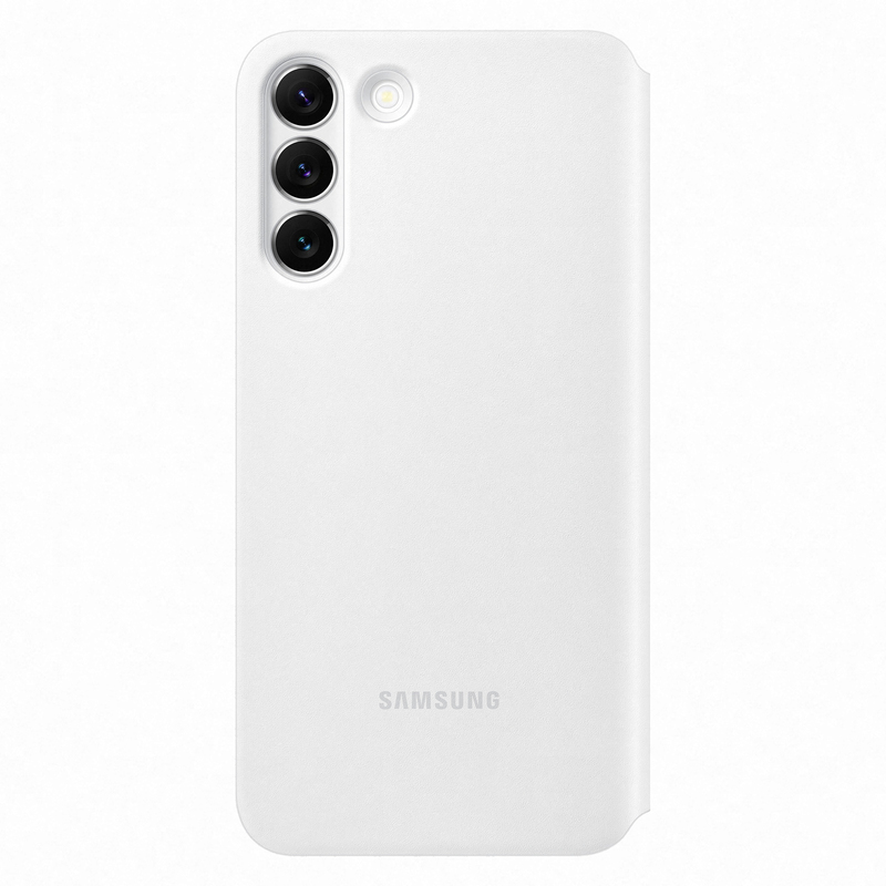 Samsung Clear View Cover White for Galaxy S22+