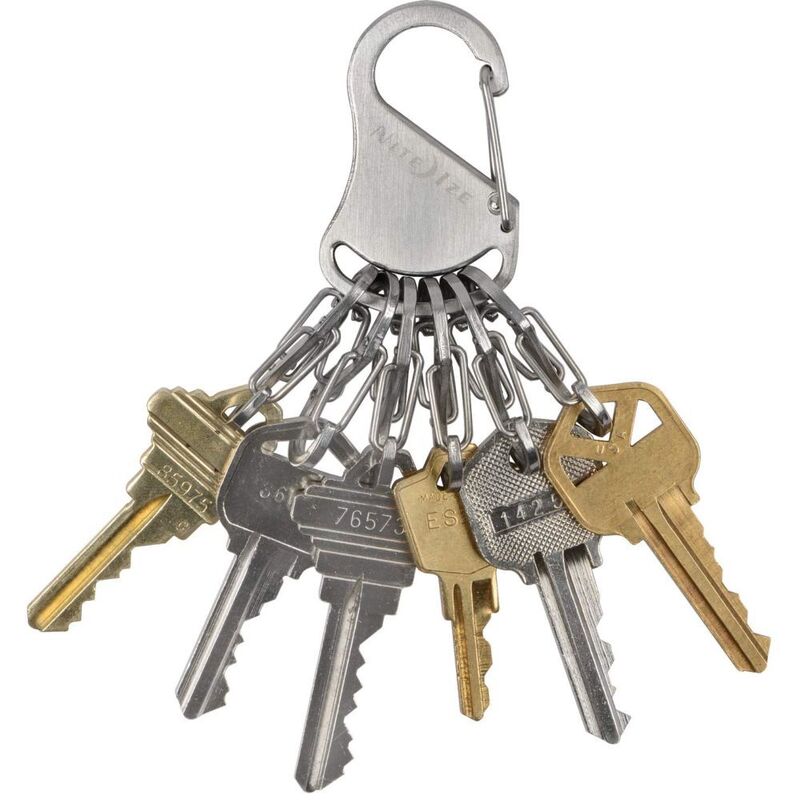Nite Ize Keyrack Steel S-Biner Stainless