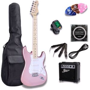 Smiger L-G2 Electric Guitar Pack Pink