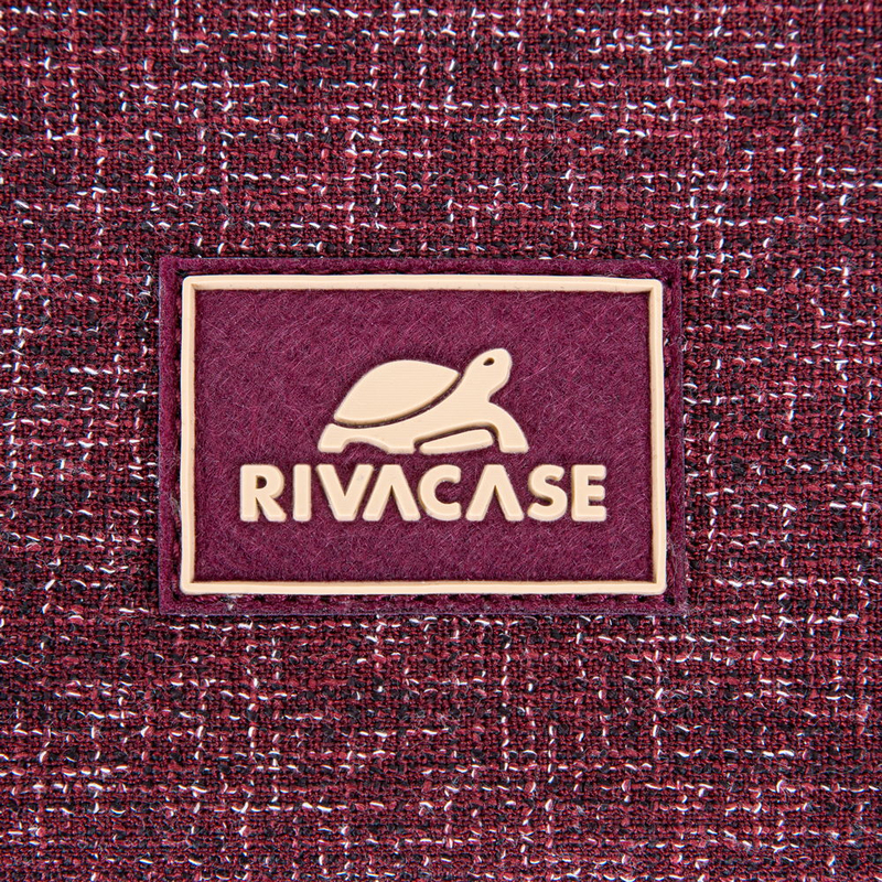 Rivacase 7913 Laptop Sleeve 13.3-inch with Handles - Burgundy Red