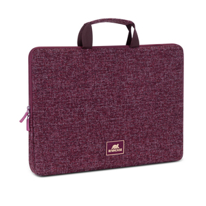 Rivacase 7913 Laptop Sleeve 13.3-inch with Handles - Burgundy Red