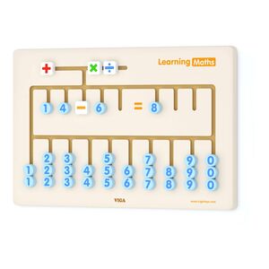 Viga Wall Toy Learning Maths Wooden Set