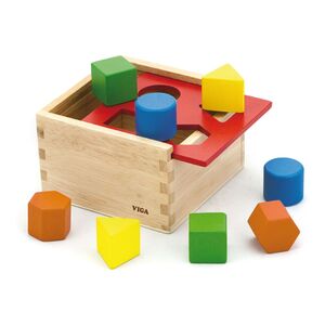 Viga Shape Sorting Box Wooden Set