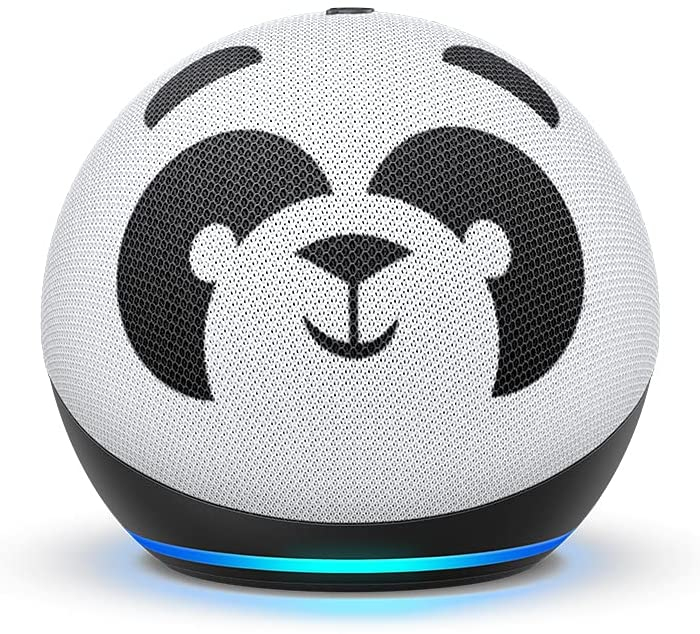 Amazon Echo Dot Kids (4th Gen) Smart Speaker Designed for Children with Parental Controls - Panda