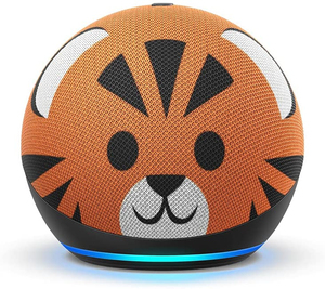 Amazon Echo Dot Kids (4th Gen) Smart Speaker Designed for Children with Parental Controls - Tiger
